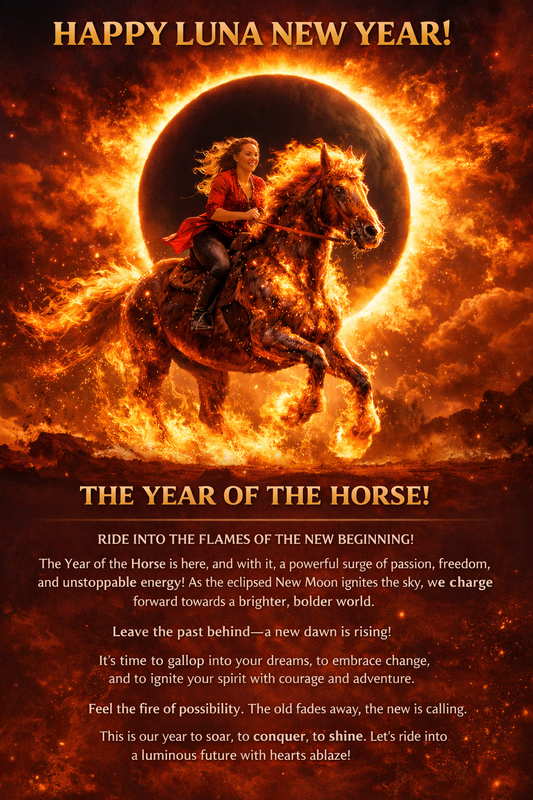 Happy Lunar New Year — Welcome to the Year of the Fire Horse
