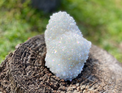 Angel Aura Quartz Cluster