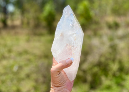 Elite Polished Pleiadian Starbrary Quartz Crystal | Touch of Tangerine | Ancient Wisdom | Record Keepers |Phantasmagoric Rainbows | 1.4 kg