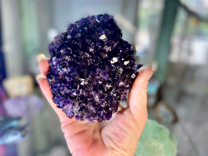 Amethyst Pineapple Cluster X Grade