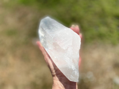Elite Polished Pleiadian Starbrary Quartz Crystal | Touch of Tangerine | Ancient Wisdom | Record Keepers |Phantasmagoric Rainbows | 1.4 kg