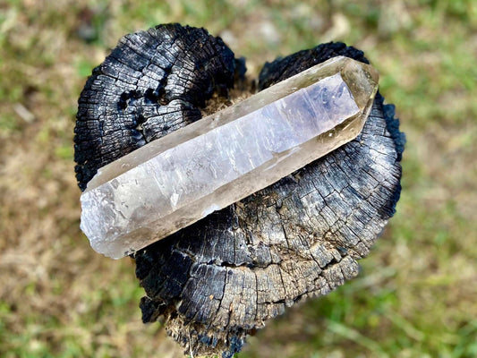 Natural Citrine Pleiadian Starbrary Point Crystal Brazil