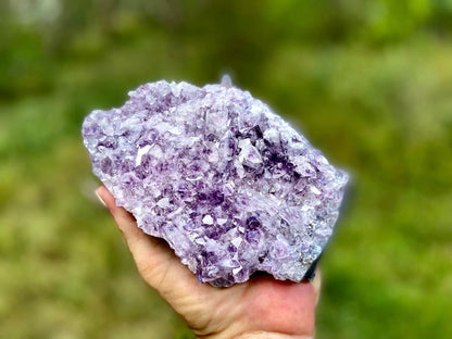 Amethyst Ice Cluster