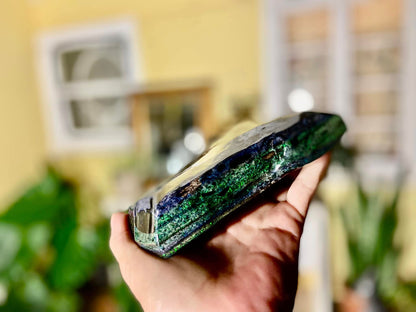 Massive Andamooka Opal Rainbow Slab