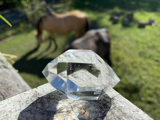 Double Terminated Clear Quartz Points