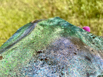 Massive Andamooka Opal Rainbow Slab