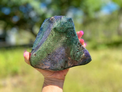 Massive Andamooka Opal Rainbow Slab