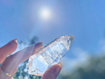 Double Terminated Clear Quartz Points