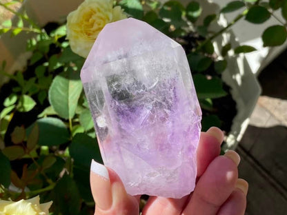 Brandberg Enhydro Amethyst Lemurian Seed Quartz AAA Quality