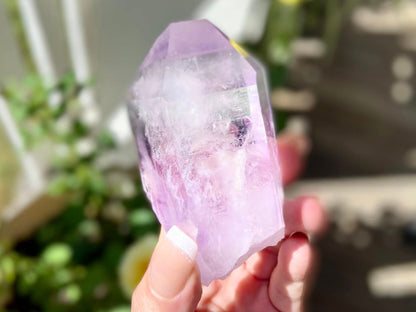 Brandberg Enhydro Amethyst Lemurian Seed Quartz AAA Quality