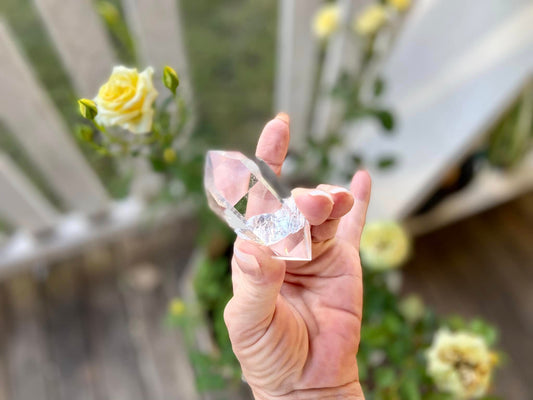 Double Terminated Clear Quartz Points
