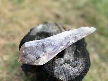 Dragon Tooth Amethyst and Ametrine Quartz Natural Point