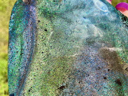 Massive Andamooka Opal Rainbow Slab