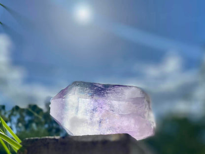 Brandberg Enhydro Amethyst Lemurian Seed Quartz AAA Quality