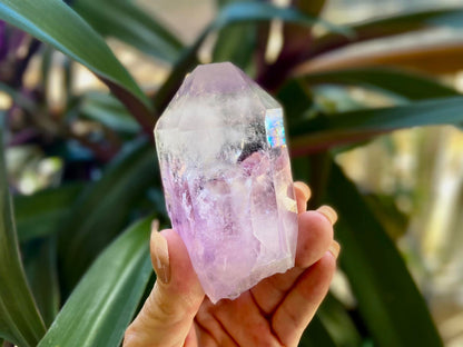Brandberg Enhydro Amethyst Lemurian Seed Quartz AAA Quality