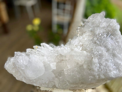 Lemurian Seed Quartz Cluster AAA+++ "Dove"