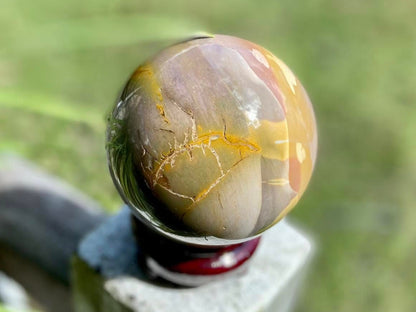 Australian Mookaite Jasper Sphere
