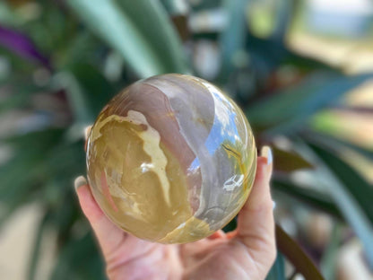Australian Mookaite Jasper Sphere