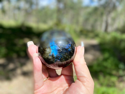 Stunning Labradorite Sphere