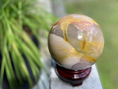 Australian Mookaite Jasper Sphere