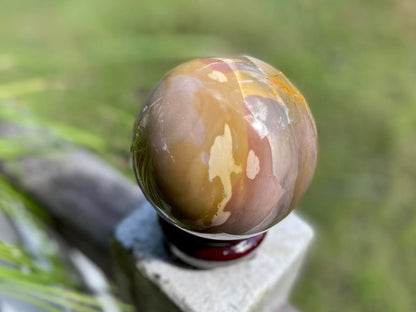 Australian Mookaite Jasper Sphere