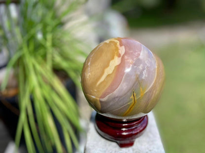Australian Mookaite Jasper Sphere