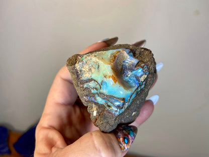 Gorgeous Painted Lady Australian Boulder Opal