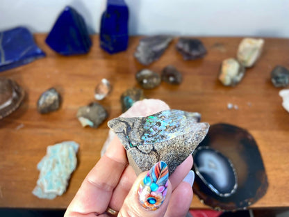 Gorgeous Painted Lady Australian Boulder Opal