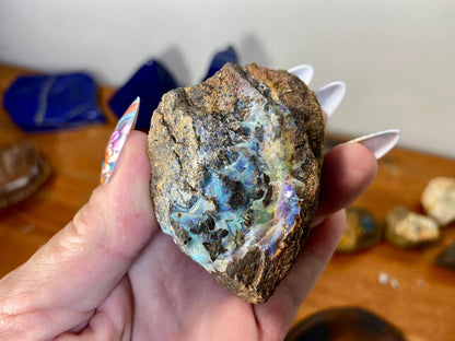 Gorgeous Painted Lady Australian Boulder Opal