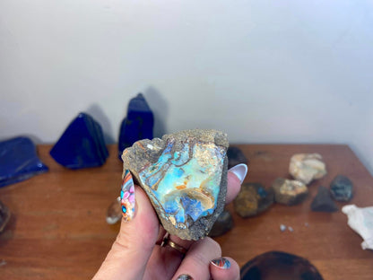 Gorgeous Painted Lady Australian Boulder Opal