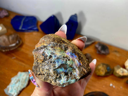 Gorgeous Painted Lady Australian Boulder Opal