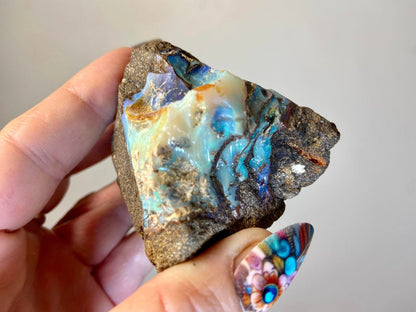 Gorgeous Painted Lady Australian Boulder Opal