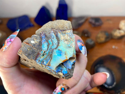 Gorgeous Painted Lady Australian Boulder Opal