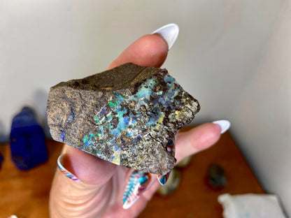Gorgeous Painted Lady Australian Boulder Opal