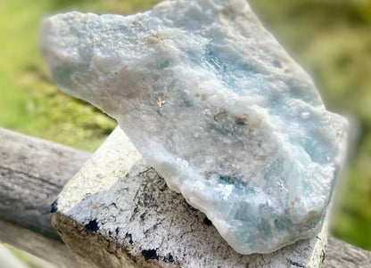 AA Grade Aquamarine from Brazil Natural Aquamarine AA Grade | Calming Blue Gemstone | Throat Chakra | 355 Grams