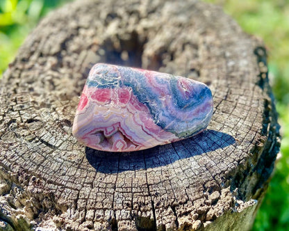Natural Rhodochrosite Freeform | AAA Grade | Highly Polished | Argentina |Heart Chakra Crystal | 363 Grams