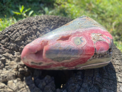Natural Rhodochrosite Freeform | AAA Grade | Highly Polished | Argentina |Heart Chakra | 878 Grams