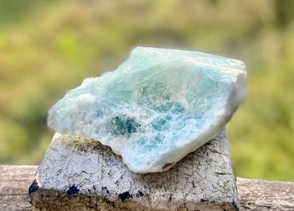AA Grade Aquamarine from Brazil Natural Aquamarine AA Grade | Calming Blue Gemstone | Throat Chakra | 355 Grams