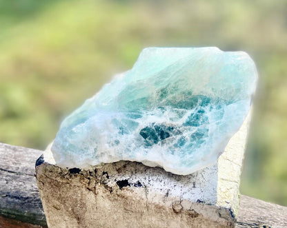 AA Grade Aquamarine from Brazil Natural Aquamarine AA Grade | Calming Blue Gemstone | Throat Chakra | 355 Grams