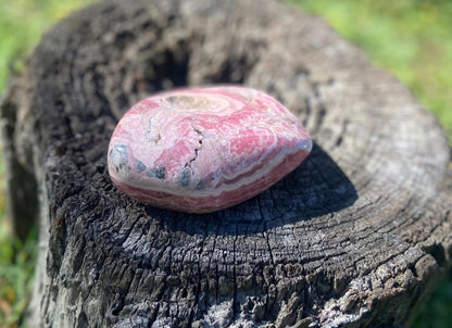 Natural Rhodochrosite Freeform | AAA Grade | Highly Polished | Argentina |Heart Chakra Crystal | 640 Grams