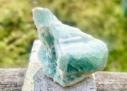 AA Grade Aquamarine from Brazil Natural Aquamarine AA Grade | Calming Blue Gemstone | Throat Chakra | 355 Grams