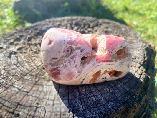Natural Rhodochrosite Freeform | AAA Grade | Highly Polished | Argentina |Heart Chakra | 330 Grams