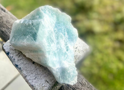 AA Grade Aquamarine from Brazil Natural Aquamarine AA Grade | Calming Blue Gemstone | Throat Chakra | 355 Grams