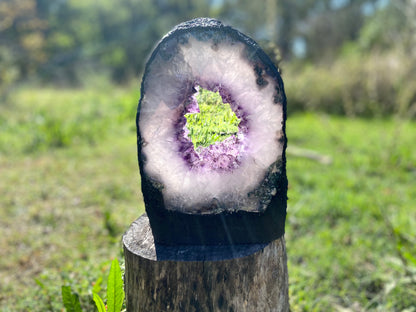 Amethyst Portal Self Standing | AAA Grade | Spiritual Gateway Crystal | 4.880kg