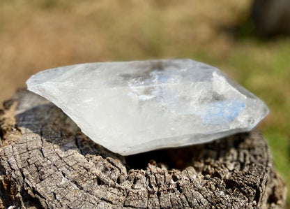 Elite Polished Pleiadian Starbrary Quartz Crystal | Touch of Tangerine | Ancient Wisdom | Record Keepers |Phantasmagoric Rainbows | 1.4 kg