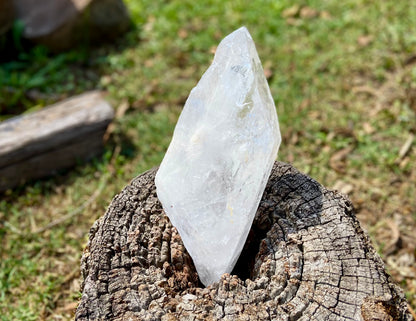 Elite Polished Pleiadian Starbrary Quartz Crystal | Touch of Tangerine | Ancient Wisdom | Record Keepers |Phantasmagoric Rainbows | 1.4 kg
