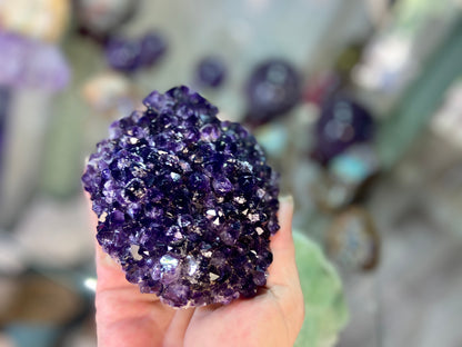 Amethyst Pineapple Cluster X Grade