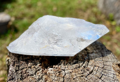 Elite Polished Pleiadian Starbrary Quartz Crystal | Touch of Tangerine | Ancient Wisdom | Record Keepers |Phantasmagoric Rainbows | 1.4 kg