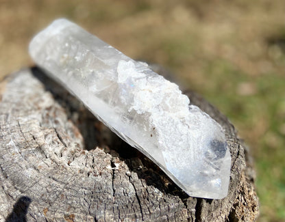 Lemurian Seed Quartz Crystal | Ancient Wisdom | Record Keepers |Phantasmagoric Rainbow | 1.313 kg
