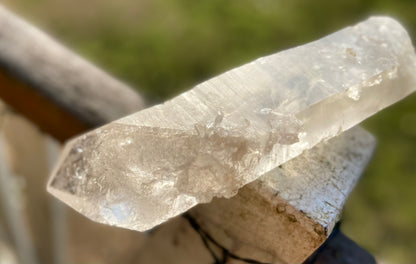 Lemurian Seed Quartz Crystal | Ancient Wisdom | Record Keepers |Phantasmagoric Rainbow | 1.313 kg